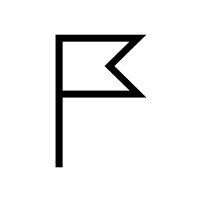User, Finish, Flag, Goal, Alert, Interface, Start icon