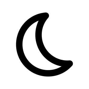 Crescent, Interface, Moon, Night, Sleep, Weather, User icon