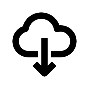 Download, Cloud, Weather, Data, Storage, Backup, User Interface icon