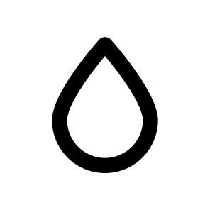 Drop, Liquid, Rain, Rainy, Water, Weather, Interface icon