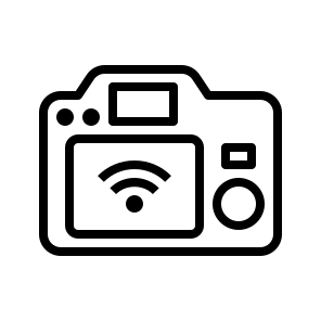 Photography, Camera, Screen, Wifi, Video, Back, Lcd icon