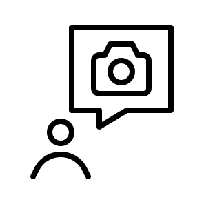 Photography, User, Think, Interface, Camera, Photo, Video icon