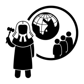 Icons Global Human Human Rights International Human Rights Law Judge Justice Law Stick Figure Pictogram icon