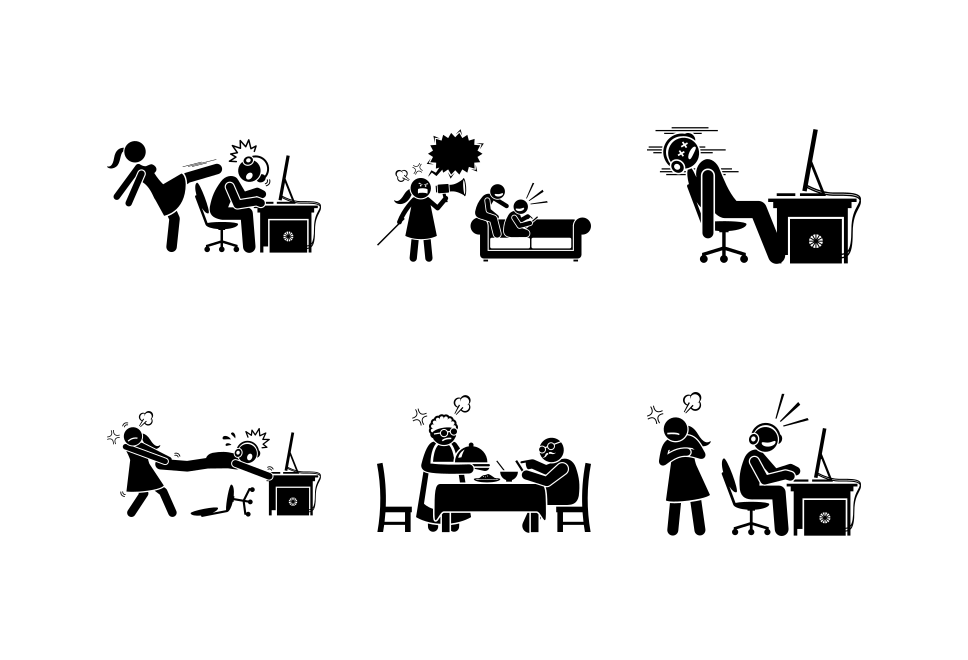 Gaming Addiction Large Set Preview