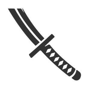 Icons Katana Sword Handle icon