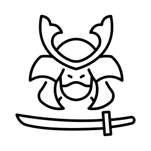 Icons Samurai icon