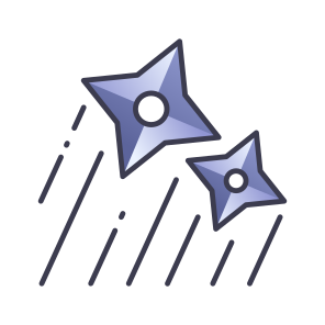 Icons Ninja Shuriken  icon