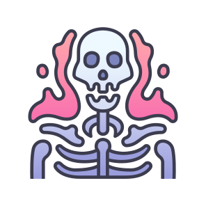 Icons Skeleton Rise icon