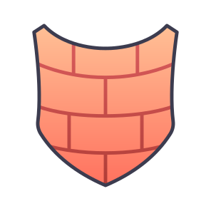 Icons Wall Shield icon