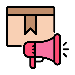Product Marketing, Box, Marketing, Promotion, Product icon