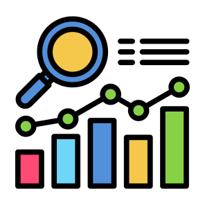 Research, Chart, Statistics, Research, Analytics  icon
