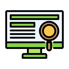 Seo, Monitor Screen, Website, Analysis, Search Engine icon