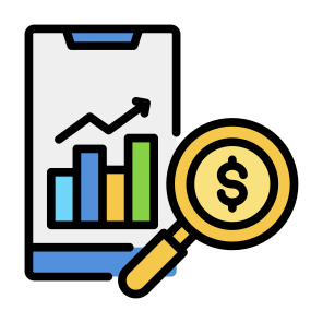 Analysis, Marketing, Research, Finance, Money icon