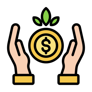 Growth, Money, Increase, Plant, Investment icon