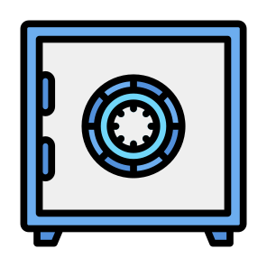 Safe Box, Security, Vault, Safe Deposit, Safety Box icon
