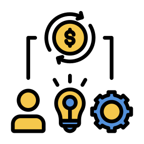 Business Model, Progress, Management, Idea, Modeling icon