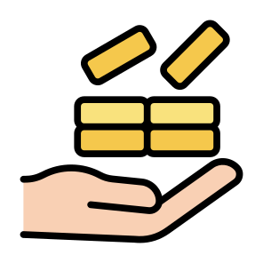 Earning, Money, Saving, Cash, Income icon