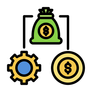 Expense, Cost, Fund, Structure, Balance icon