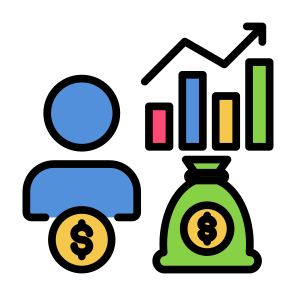 Investor, Money, Venture, Profit, Investment icon