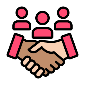 Relationship, Customer, Client, Cooperation, Partnership icon