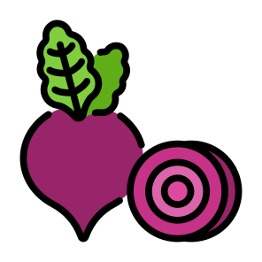 Beetroot, Vegetable, Vegetarian, Food, Food And Restaurant icon