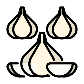 Garlic, Vegetable, Vegetarian, Food, Food And Restaurant icon