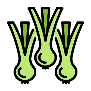 Spring Onion, Vegetable, Vegetarian, Healthy Food, Food And Restaurant icon