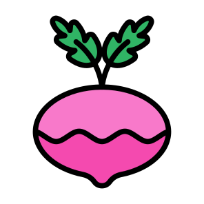 Turnip, Vegetable, Vegetarian, Healthy Food, Food And Restaurant icon