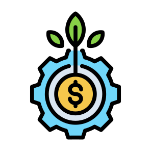 Business Sustainability, Business, Sustainability, Investment, Economy, Benefit icon