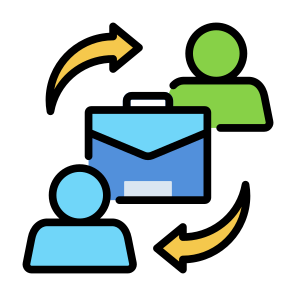 Business To Business, Business, Bb, Transaction, Partner, Collaboration icon