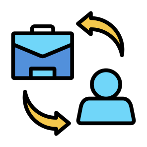 Business To Consumer, Business, Consumer, Customer, Transaction, Clients icon