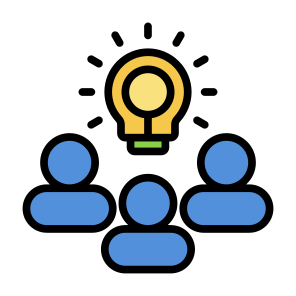 Brainstroming, Professionals, Teamwork, Creative Team, Brainstorm  icon