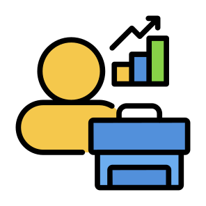 Career Advancement, Career, Growth, Personal, Employee  icon