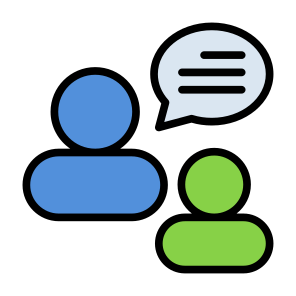 Mentoring, People, Talk, Speech Bubble, Mentorship  icon