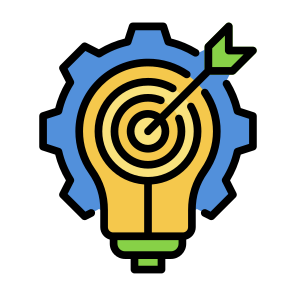 Strategy, Target, Management, Idea, Innovation Strategies icon