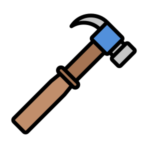 Hammer, Work Tools, Construction And Tools, Hand Tools icon