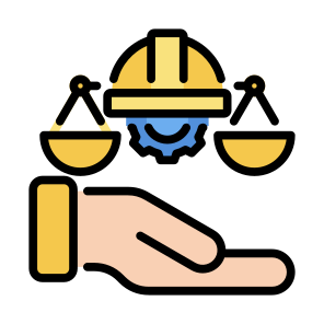 Labor Law, Work, Helmet, Justice, Labor Day icon
