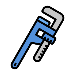 Pipe Wrench, Settings, Plumbing, Plunger, Wrench Tool icon