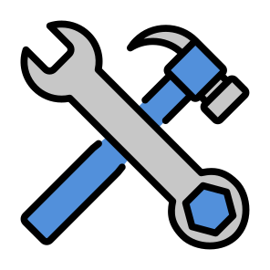 Wrench, Hammer, Worker, Improve, Construction And Tools icon