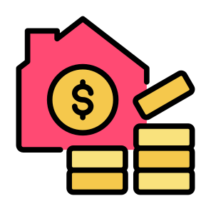 Home Equity, House, Price, Purchase, Cost icon