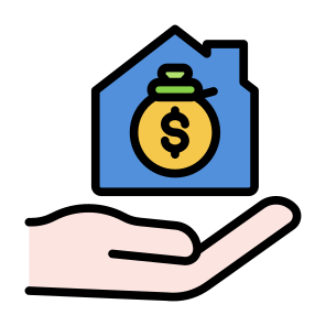 Investment, Money, Property, Real Estate, Venture  icon