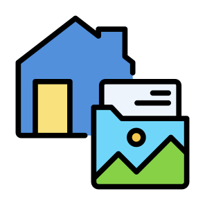 Portfolio, Document, Home, Property, Real Estate icon
