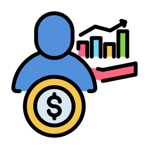 Achievement, People, Progress, Growth, Salary, Earning icon