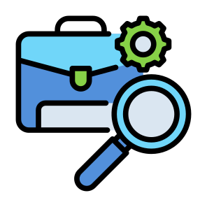 Audit, Job, Investigation, Project, Inspection, Job Search icon