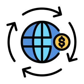 Circular Economy, Economy, Global, International, Investment, Global Economy icon