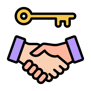 Commitment, Access, Key, Private, Deal, Agreement icon