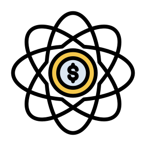 Core Value, Cost, Money, Process, Science, Core icon
