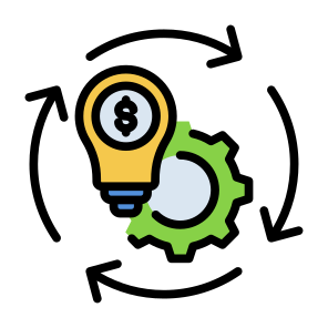 Implementation, Idea, Solution, Improvement, Innovation, Implement icon