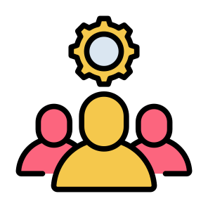 Leader, User, Director, Management, Manager, Leadership icon