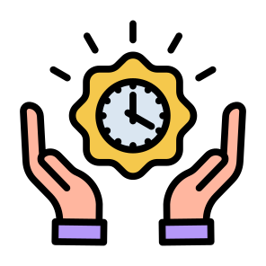 Time Management, Clock, Schedule, Productivity, Time, Management icon